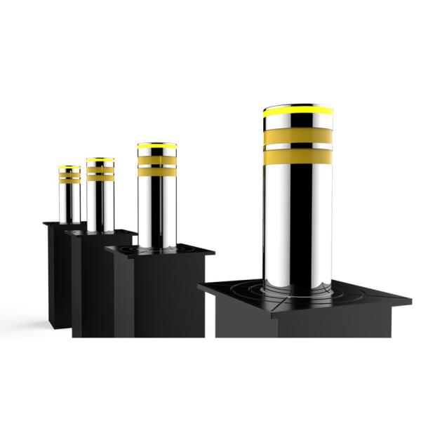 Electric Hydraulic Rising Bollard 304 316 Stainless PLC Control For Outdoor