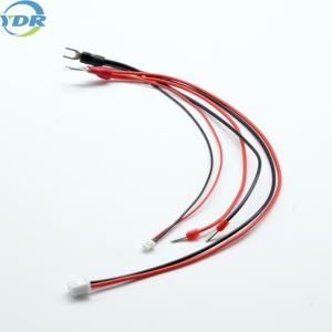 China JST XH2.54mm 2PIN to U-Stype Copper clug and Medical Plug Type Terminal cable on sale