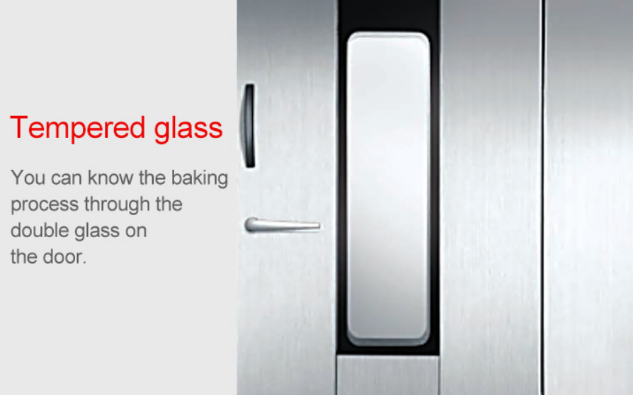Automatic Gas Diesel Electric Industrial Rotary Rack Oven For Bread Baking