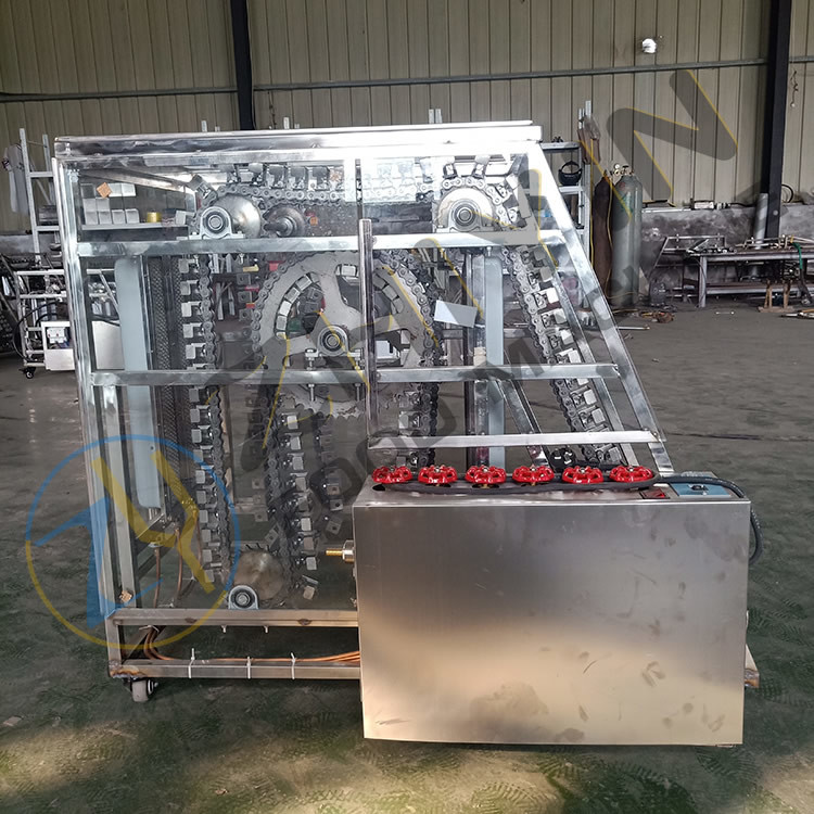 Customized 104 Strings Hotel BBQ Restaurant Grill Machine LPG Heating