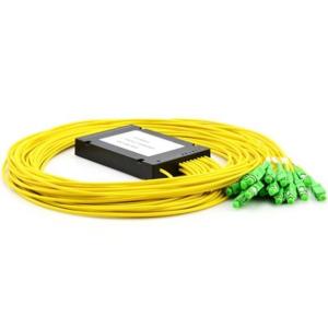 Flexible 1x32 Plc Splitter , Rack Mount Plc Splitter With SC/APC Connector