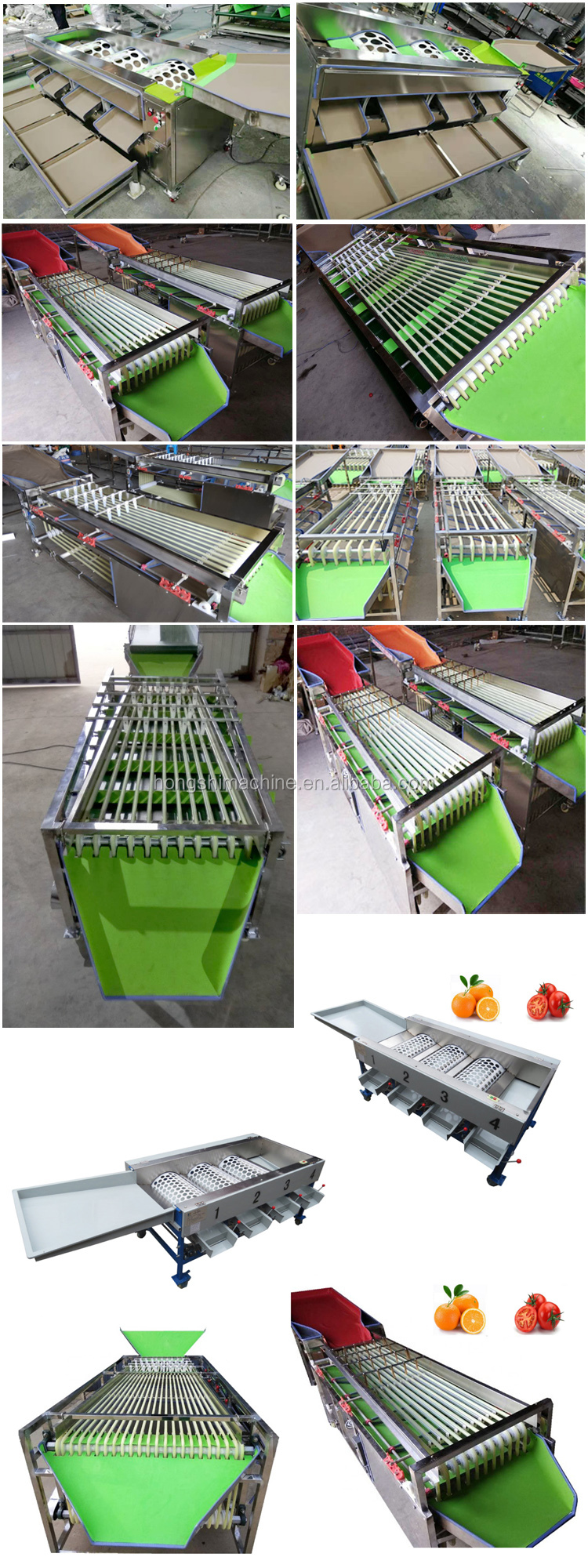 Best Quality!!! Commerical automatic cherry sorting machine