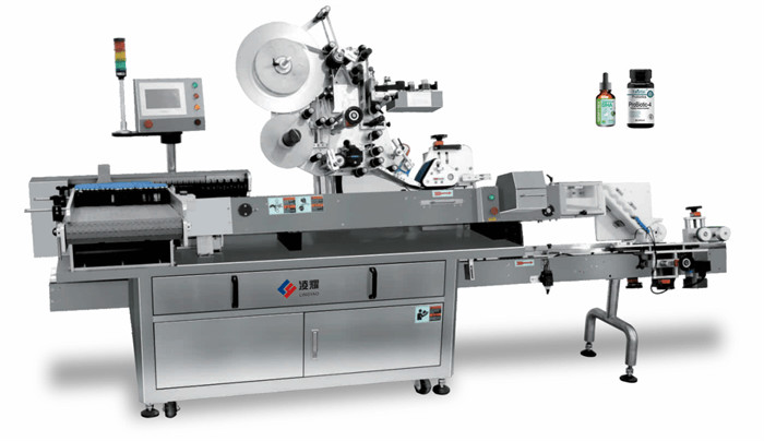 Automatic Pharma Label Printing Machine Equipment For vials, ampoules, round bottles