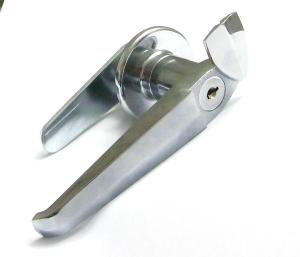  MS317 Zinc Alloy Handle Lock Electrical cabinet cam lock with dust shuter for cylinder Manufactures