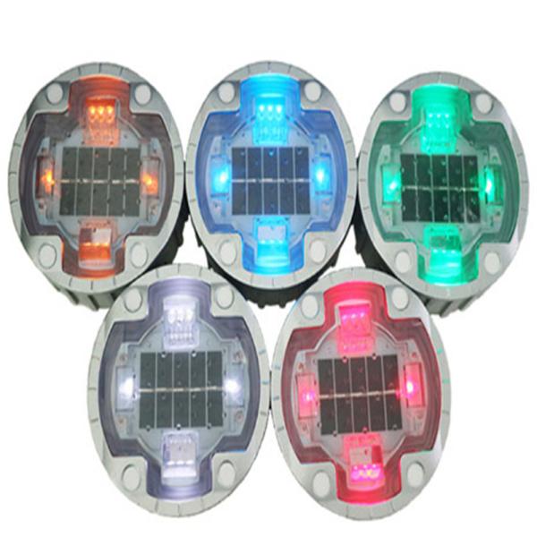 58 ton Weight Resistance 2.5V Dia 125mm solar Road Marker Underground for