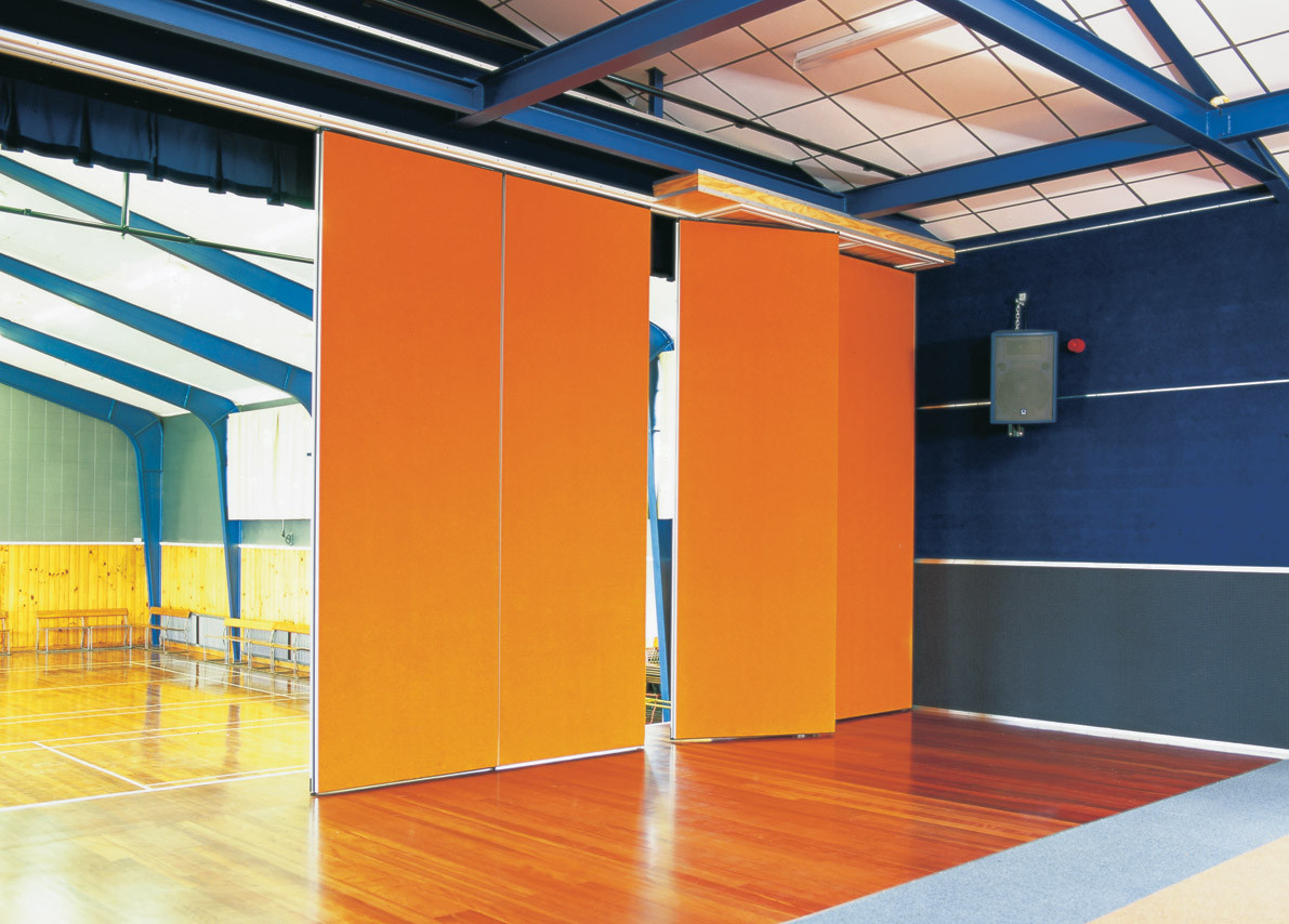 Collapsible Movable Partition Walls / Clamp Frameless Glass Partition Wall For Conference Center