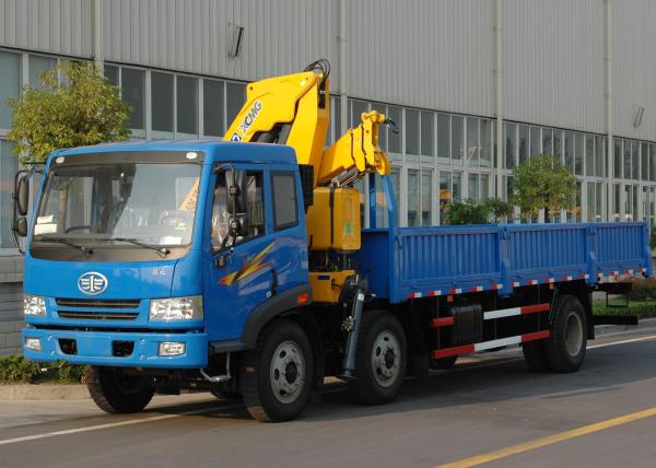 Commercial Knuckle Boom Truck Mounted Crane , 6300kg Weight for Lifting