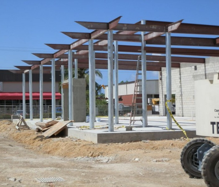Modern Honda Prefab 4S Car Showroom Building Hot Dip Galvanized
