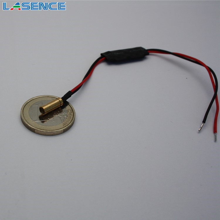 3.7mm Mini Laser Module for Construction Works 532nm/545nm Wide Temperature Beam Mode