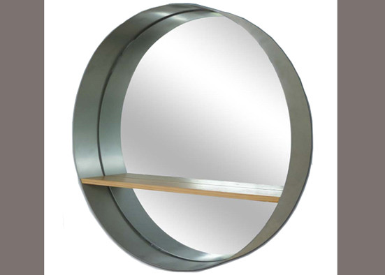 Modern Framed Large Wall Mounted Mirrors No Fading No Deformation Thickness 3-6mm