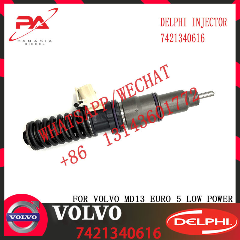Fuel Injector 21371679 7421340616 21340616 85003268 BEBE4D25001 For V-O-L-V MD13 EURO 5 LOW POWER