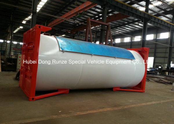 Quality 20ft Mobile LPG Gas Tank Container Gas Filling Station 20000L With Filling Dispenser for sale