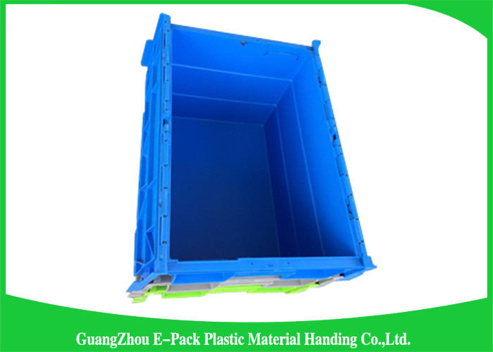 Durable Turnover Logistics Opaque Plastic Storage Boxes With Lid for foods