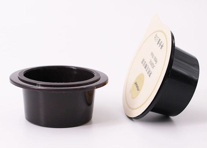 Easy Tearing Off Aluminum Foils Injection Plastic Mould Mask Pods With Die - Cut Heat Sealing Cover