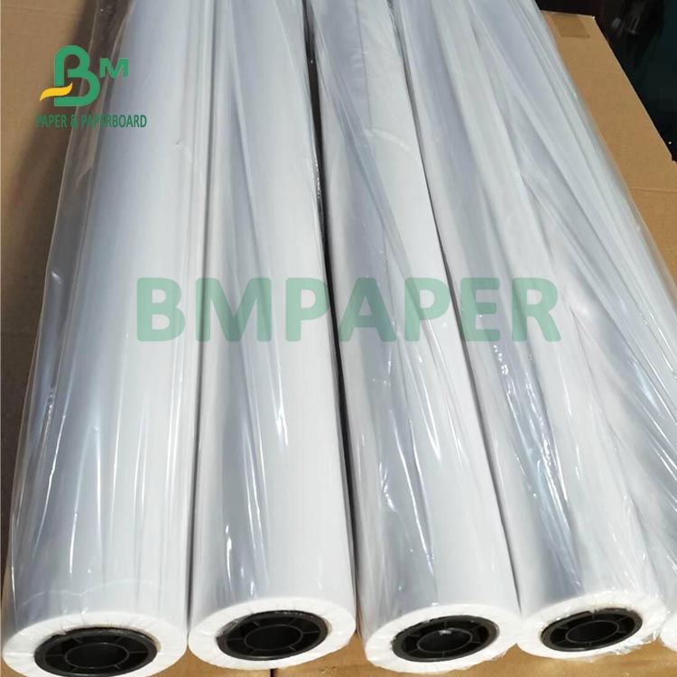 100GSM Vegetal Calco Tracing Paper Roll For Laser Printers 61cm 91cm x 50m