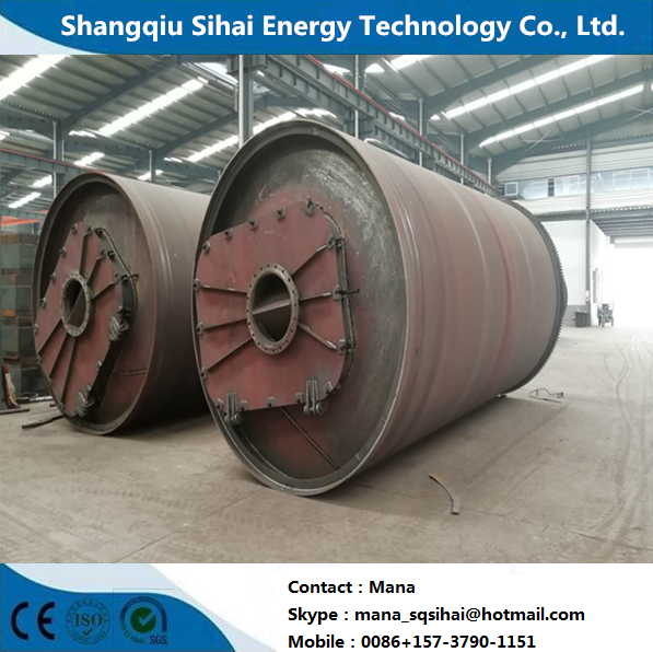 Waste Plastic Pyrolysis Machine with High Oil Output and User-friendly Control Panel