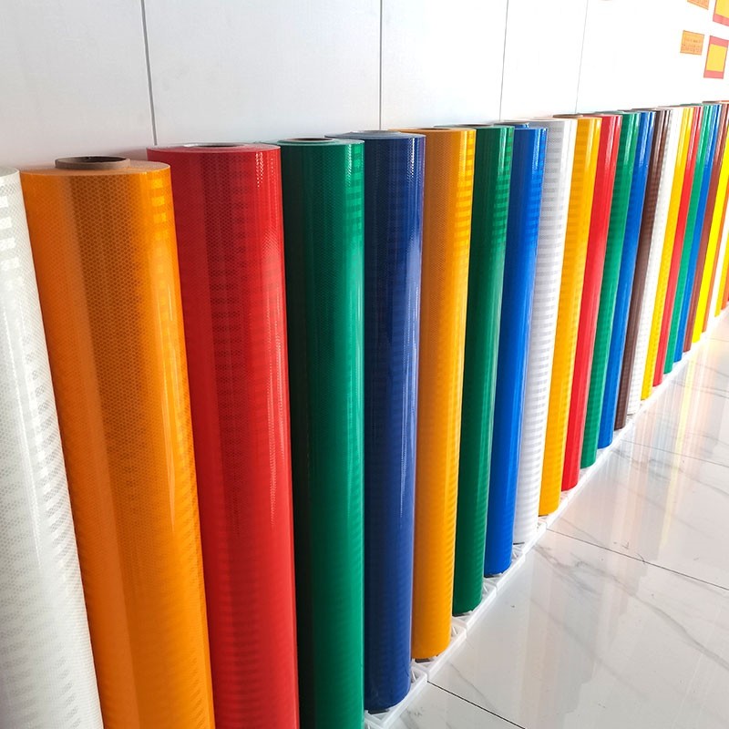 Radium Micro Prismatic Reflective Sheeting High Visibility