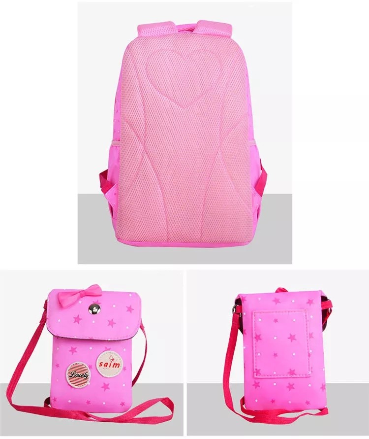 School Backpack For Girls Teens Bookbag Set Laptop Backpack Lunch Box With Pencil Bag