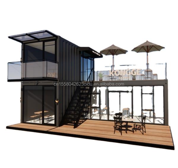 10ft 20ft Steel Shipping Container Prefabricated House Shop Bar Workshop Home