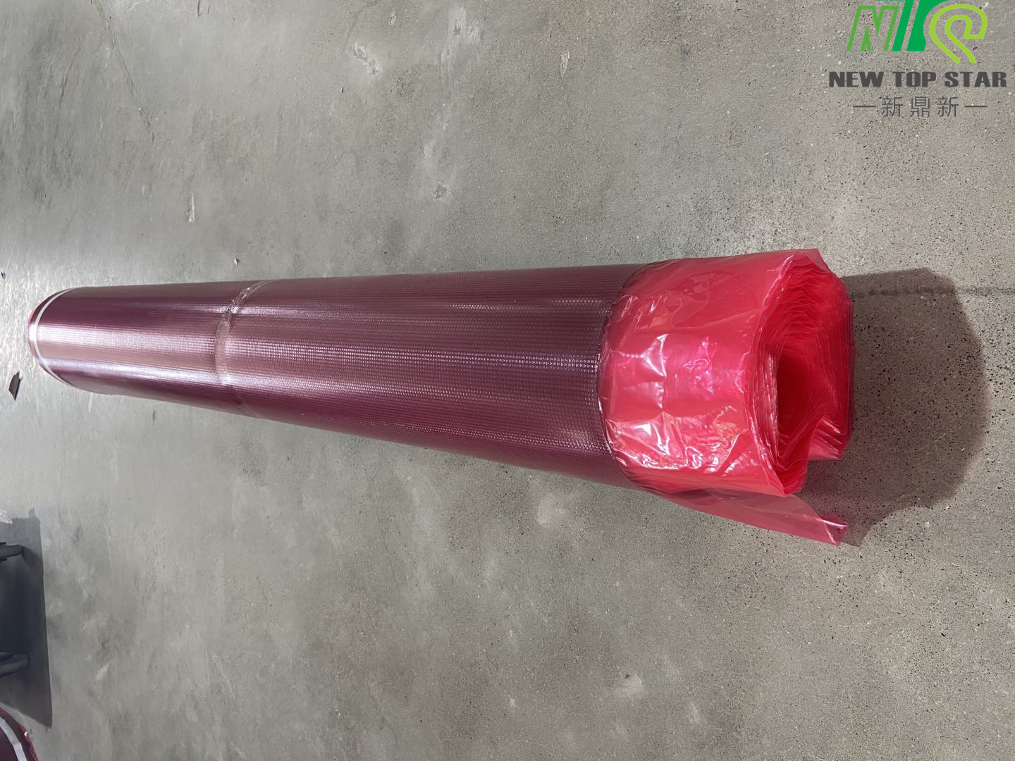 Shield Padding Laminate Foam Underlay , Red Rubber Carpet Underlay For Floating Flooring