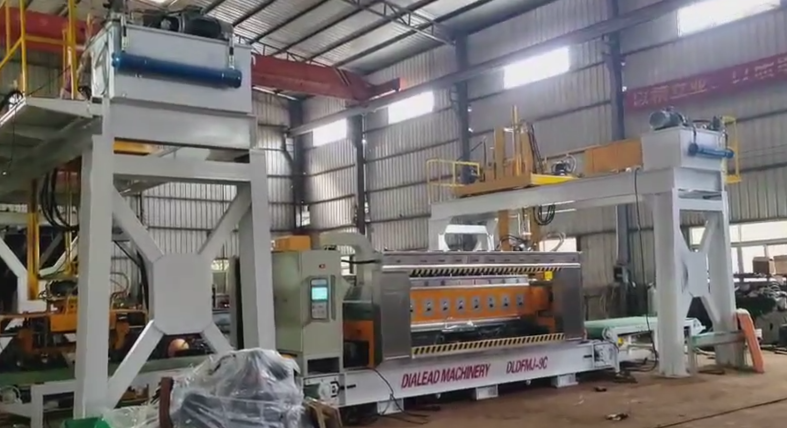 Automatic Line Polishing Machine For Granite Disc / Granite Slab / Stone Fabrication