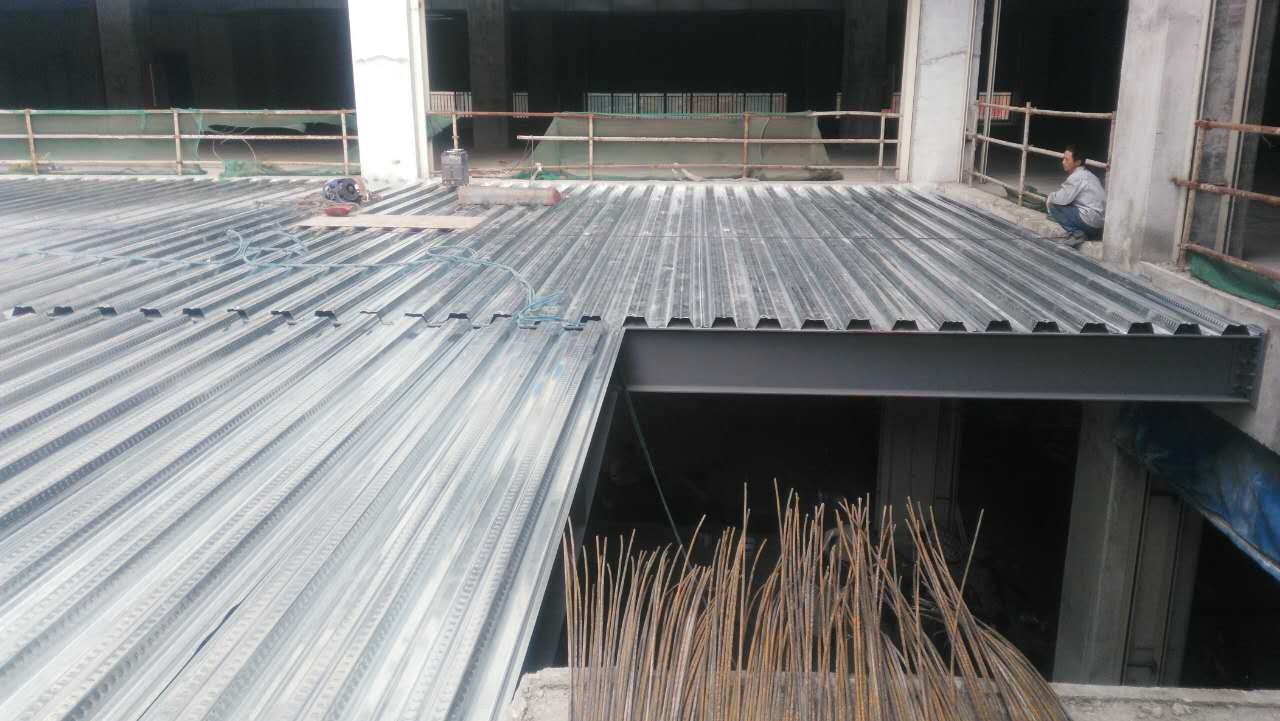 2 Floor Steel Frame Platform Prefabricated Steel Structures Buildings For Shopping Mall