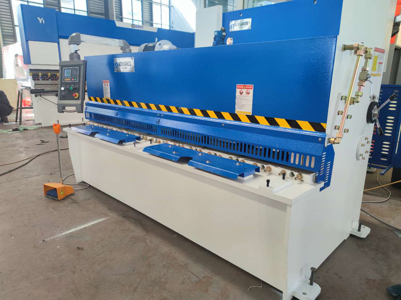 Swing Steel Plate Shearing Machine 5.5kw 4*2500MM Metal Sheet Guillotine Long Life