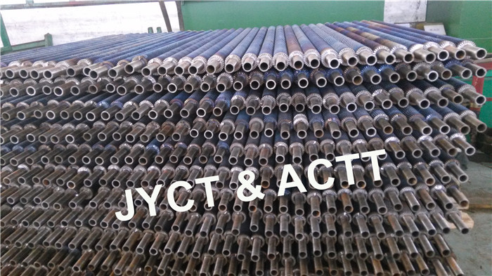 Carbon Steel Finned Tubes Anti Corrosion SA192 OD31.8mm X3.2mmTHK X2410mm LG
