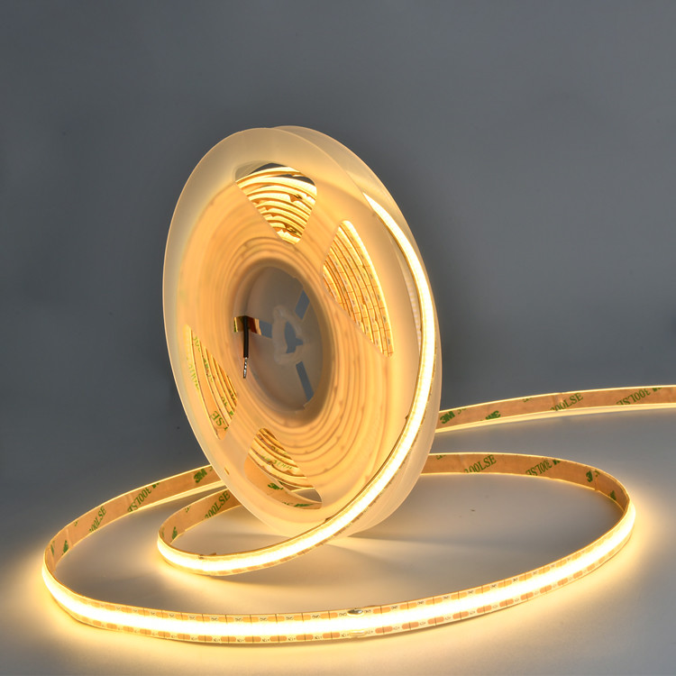 528 LEDs/M 6500K Ultra Bright CRI90+ White COB Led Strip Lights For Lighting Project