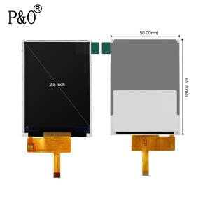 Polcd 40 Pin Touch Screen LCD Display 240x320 , MCU FPC 2.8 Inch TFT LCD Touch