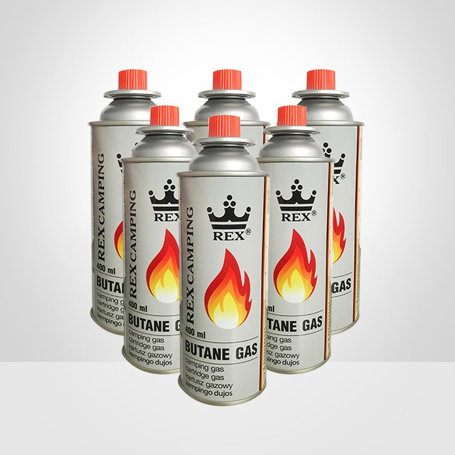 ODM OEM Butane Gas Canister For Camping Stove Explosion Proof
