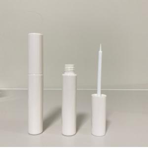 China 10ML Matte White Eyelash Glue Eyelash Serum Tubes UV Printing on sale