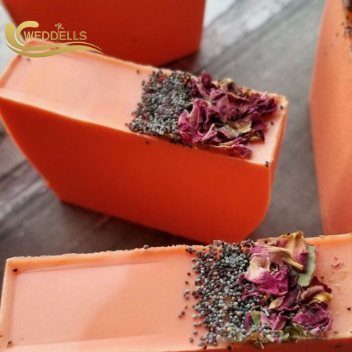 Private Label Handmade Natural Body Soap Bar Colorful For Deep Cleaning