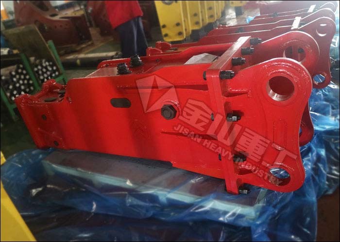 Demolition Hammer Hydraulic Breaker Silence Type Fit Hyundai Excavator R210 R200