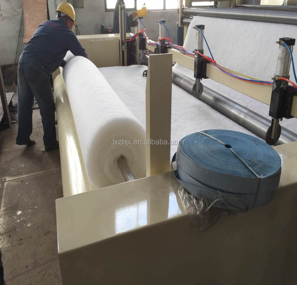 Polyester Hard Waddings Thermo Bonding Cotton Wadding Machine
