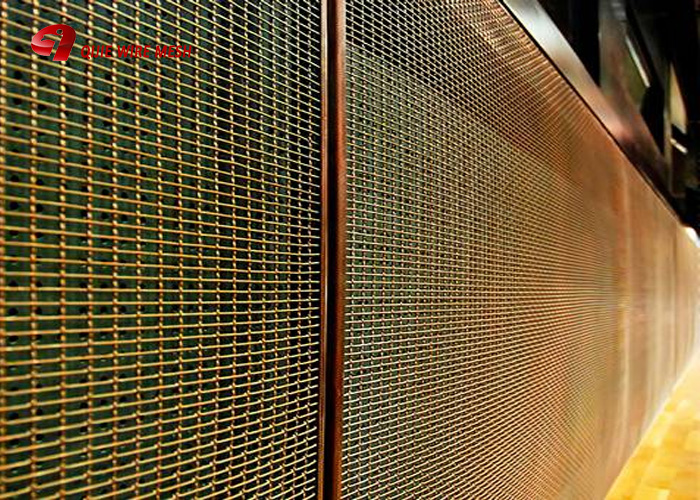 aluminum crimped wire mesh