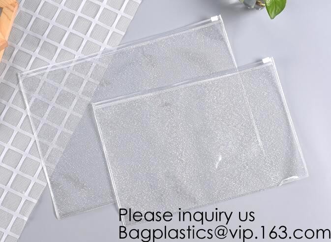 Promotional Waterproof Colored Color Reusable Fashion Eva Shiny Color Pvc Cosmetic Bag,travel toiletry eva cosmetic make