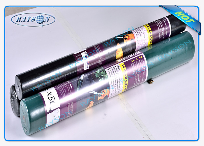 Black or White 3% UV Degradable PP Non Woven Landscape Fabric for Mulch Film or Plant Coverings