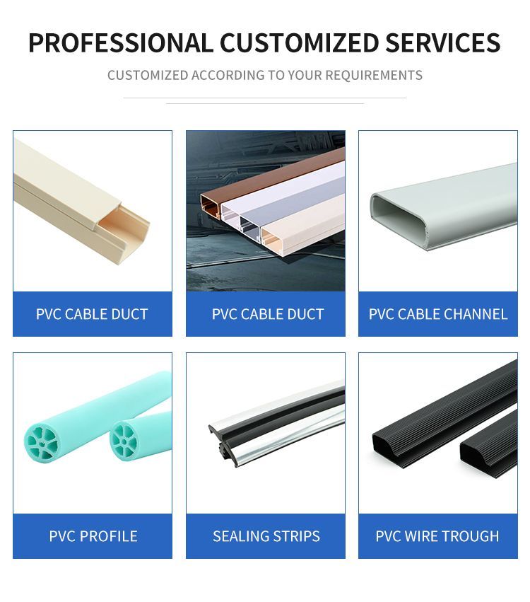 Colorful PVC Grooved Insulation Profile