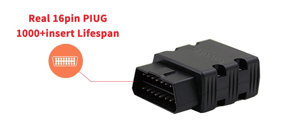 High Speed Wifi Elm327 Wireless Obd2 Auto Scanner KW902 for 12V cars diagnostic device
