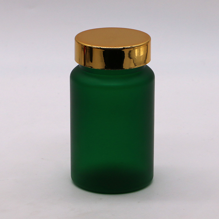 Medicine Container Vitamin Capsule Drug Holder 150ml PET Matte Empty Plastic Bottles