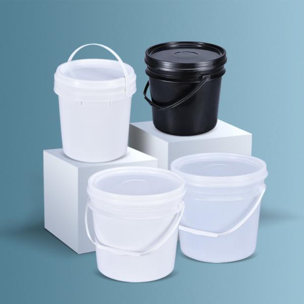 5L PP Plastic Ice Bucket For Cold Drink Storage Round Bucket UMETASS Food Grade
