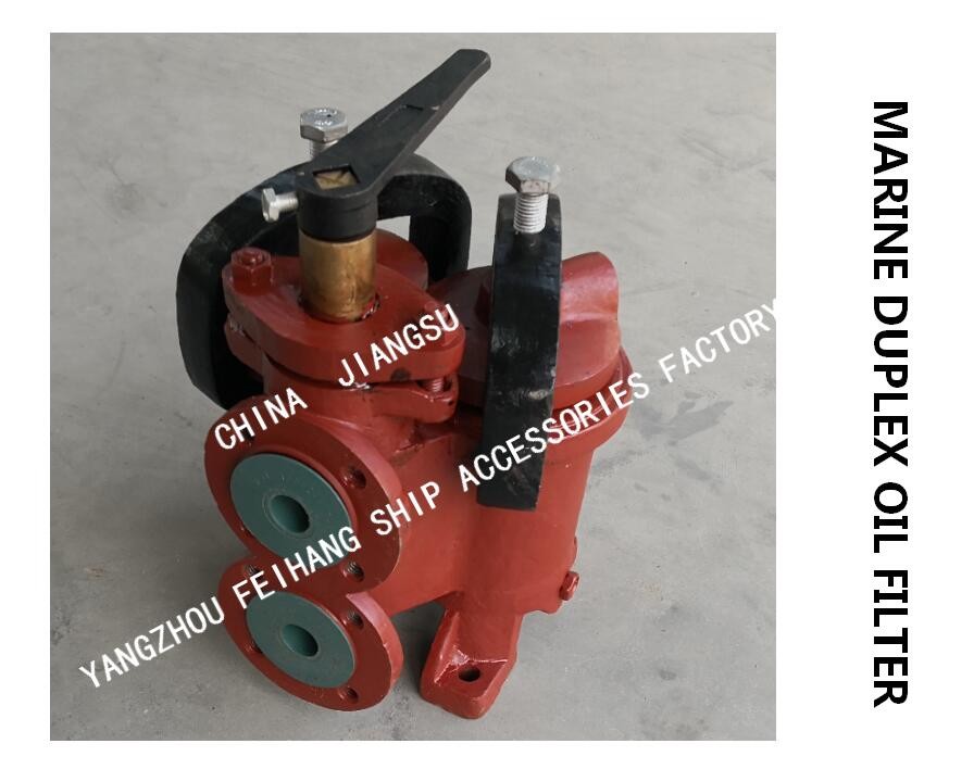 DUPLEX CRUDE OIL FILTER FOR FUEL OIL SEPARATOR EXPORT MODEL:FH-40A F7224