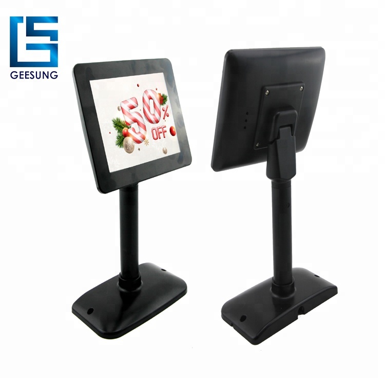2 Lines 20 Characters 500-1000cd/M2 Customer Pole Display Multi languages