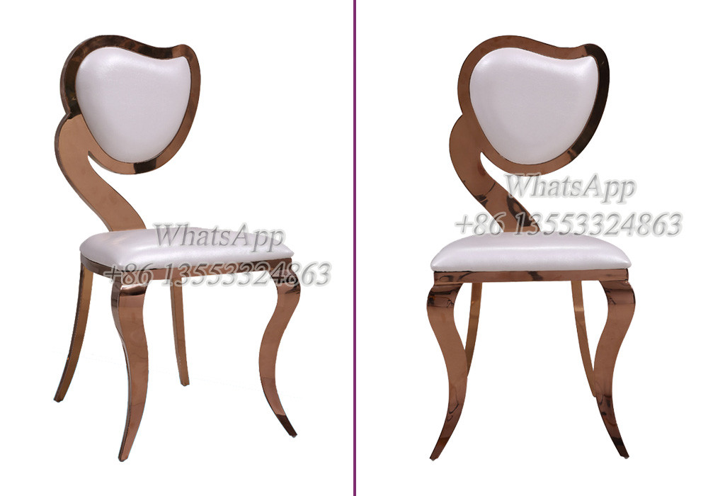 Modern Metal Event Chair With Rose Gold Color For Wedding Party (YS-57)