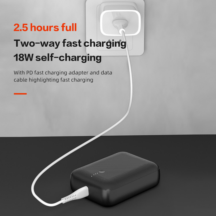 Lightest Mini Power Bank Ultra Compact Small Portable Power Bank 10000mAh