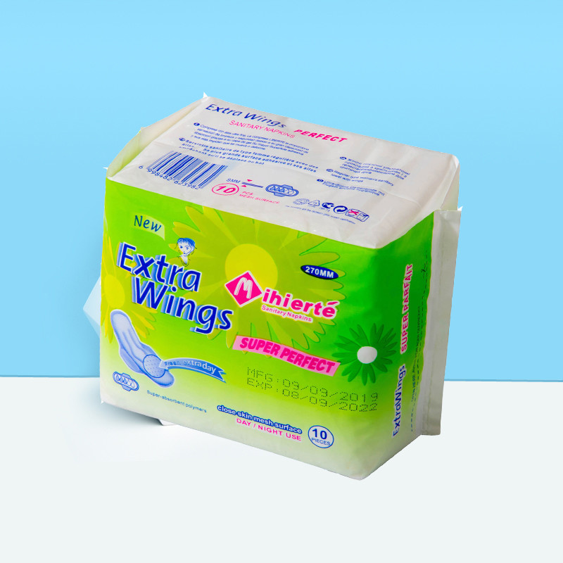 290mm Premium Quality Extra Wings Sanitary Napkin Woman Pads Sell In Congo