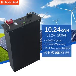 Fast Sale 51.2V 200Ah Lithium Ion Battery Home Fitting 10kw Solar Power Bank Home Energy Storage System Whole House Solar Grid