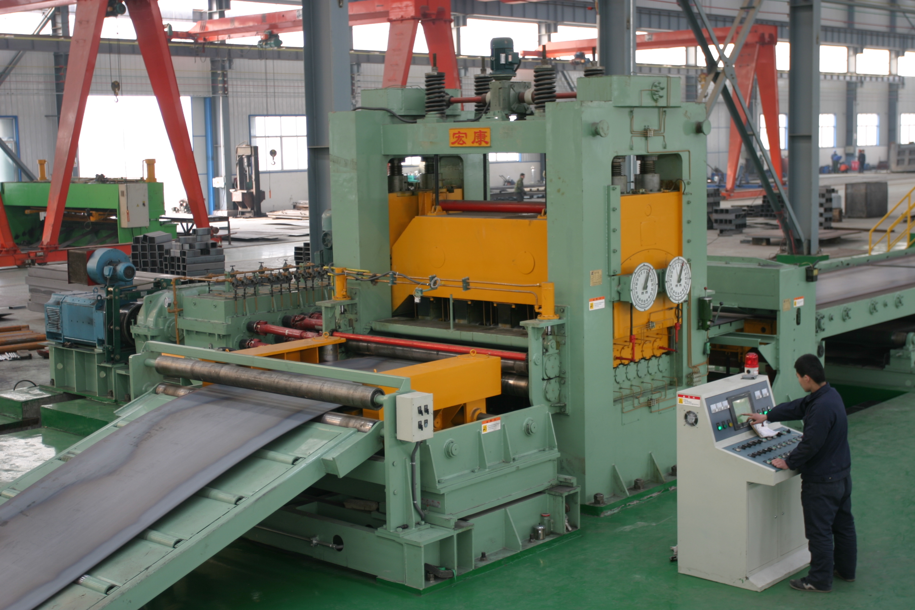 3-12mmx2000mmx35tonx40/20m/min Steel Coil Shearing Machine for Cross Cutting Line