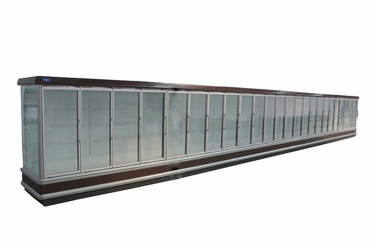 Single Temperature Glass Display Freezer Customized Capacity For C - Store